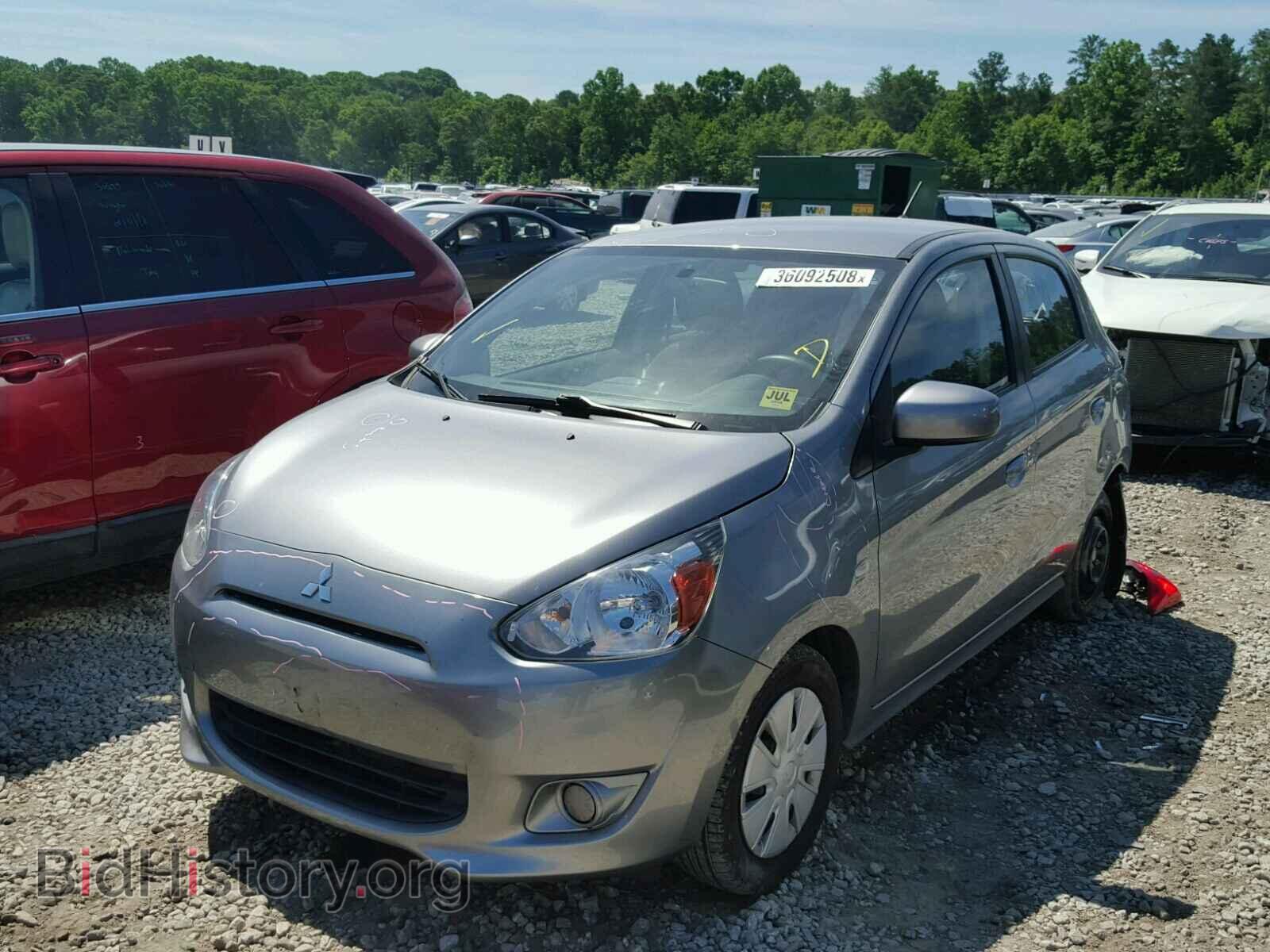 2015 MITSUBISHI MIRAGE - VIN: ML32A3HJ5FH045761 - Фото 2