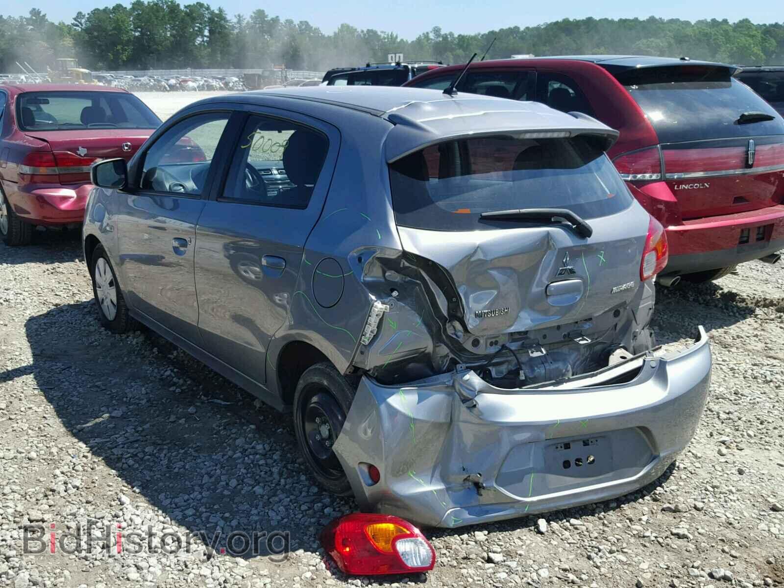 2015 MITSUBISHI MIRAGE - VIN: ML32A3HJ5FH045761 - Фото 3