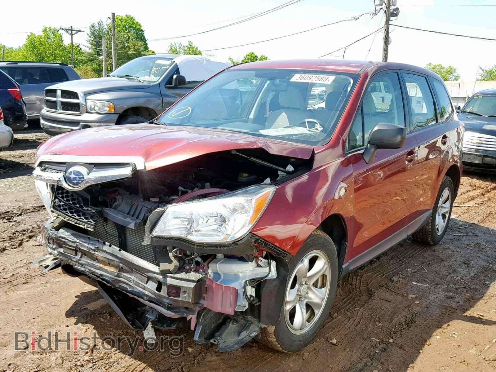2014 SUBARU FORESTER - VIN: JF2SJAAC1EH473503 - Фото 2
