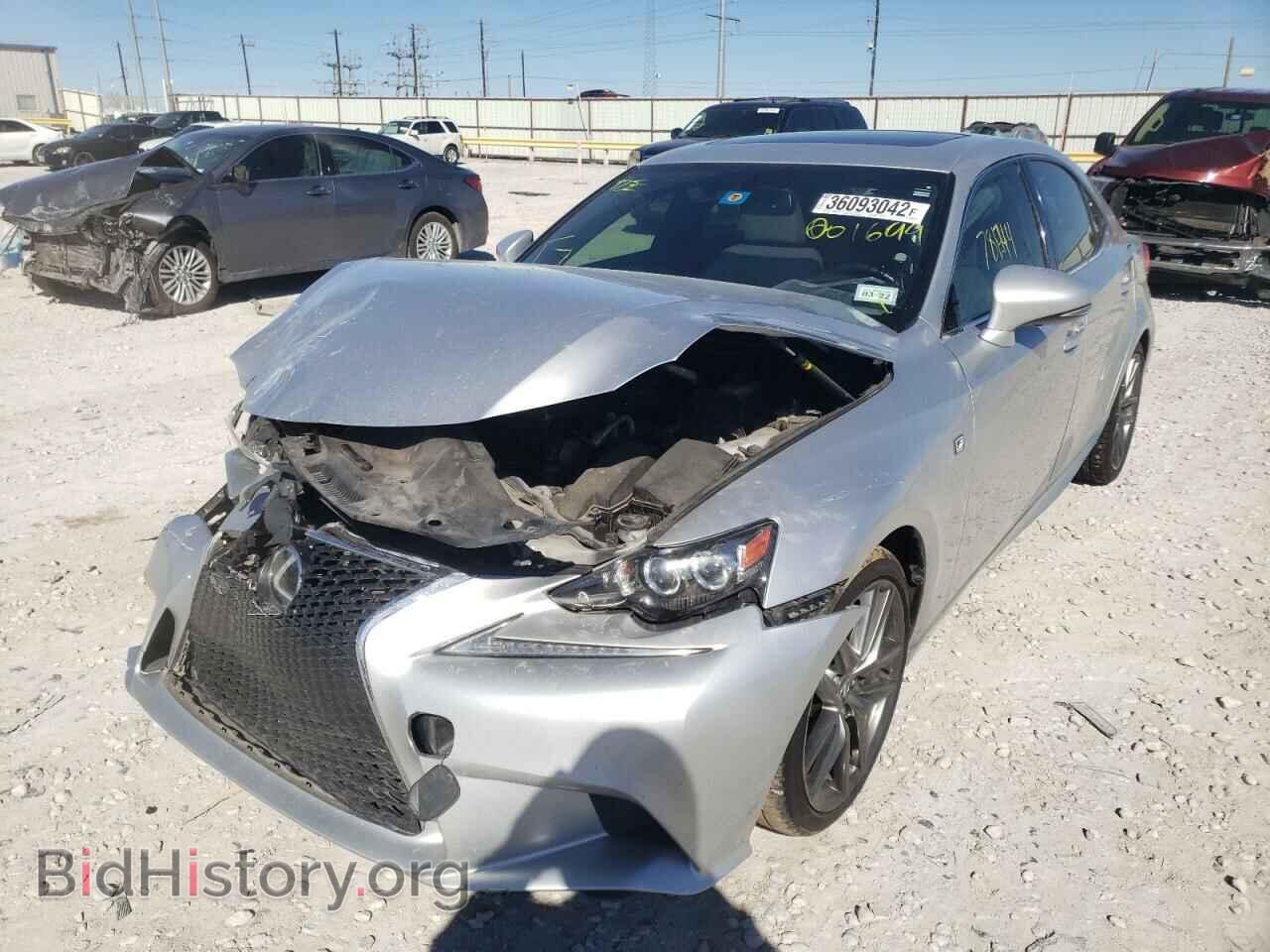 2016 LEXUS IS - VIN: JTHBA1D22G5001699 - Фото 2