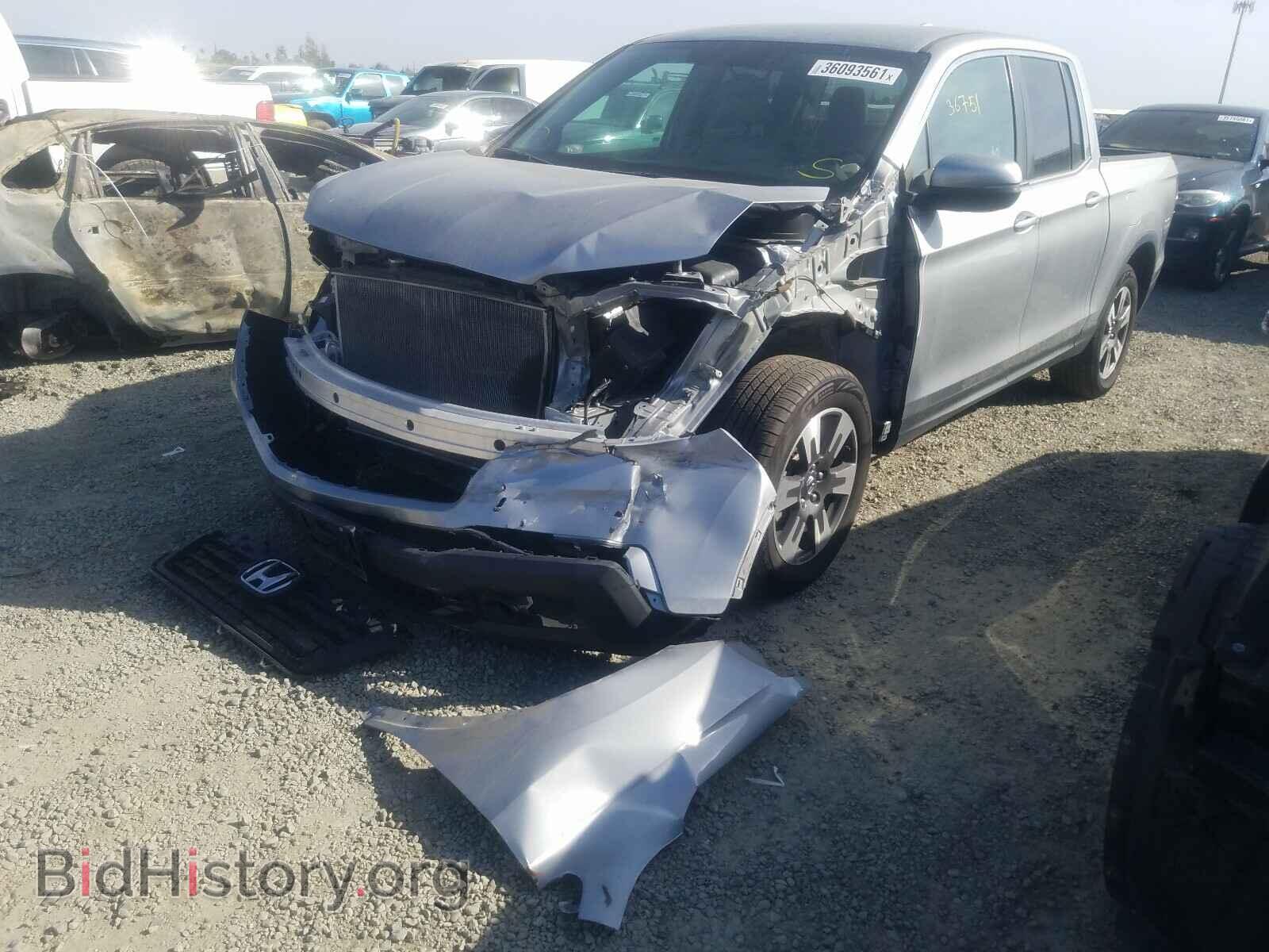 2018 HONDA RIDGELINE - VIN: 5FPYK2F54JB002386 - Фото 2
