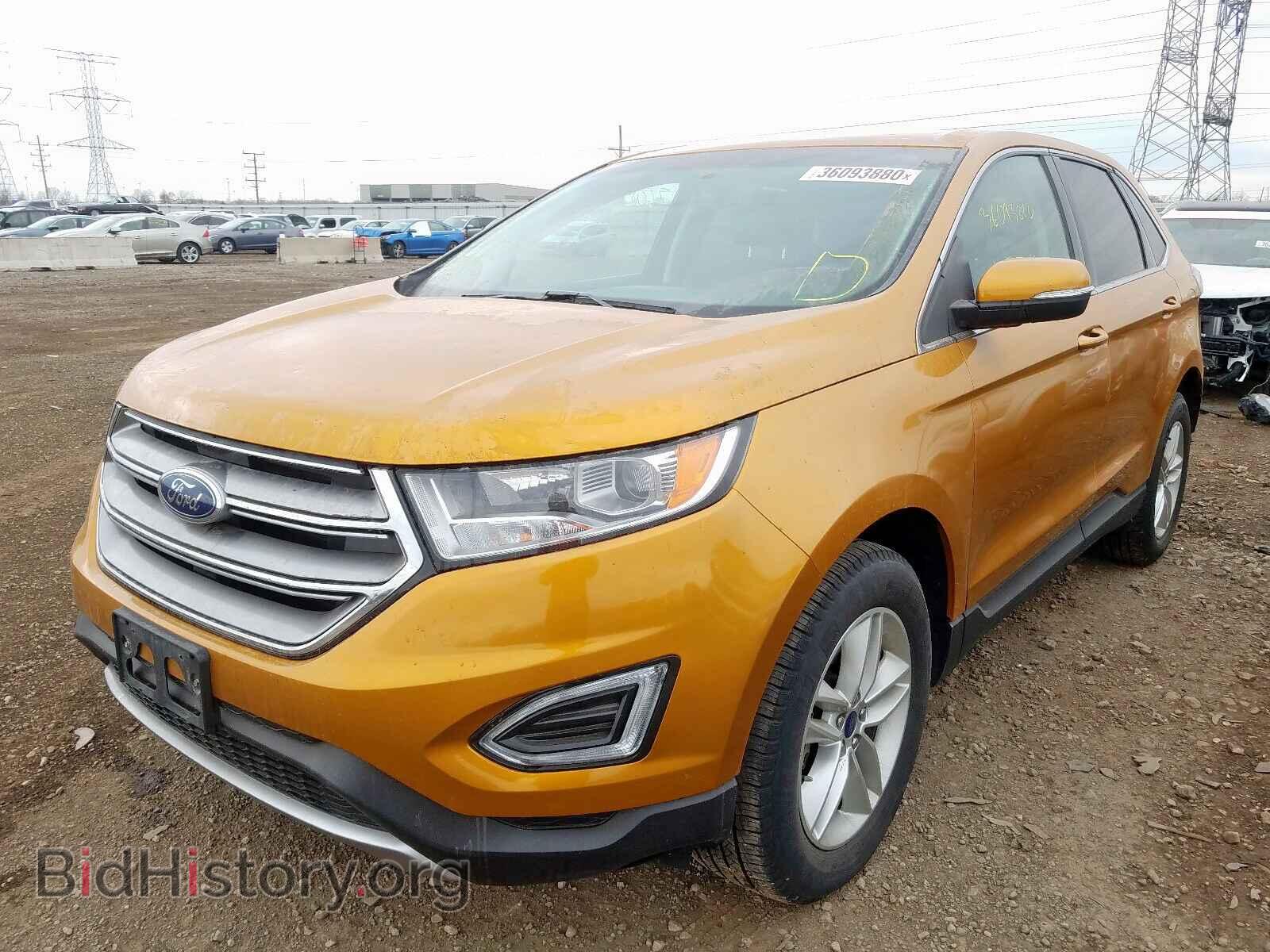 2016 FORD EDGE - VIN: 2FMPK4J91GBC09961 - Фото 2