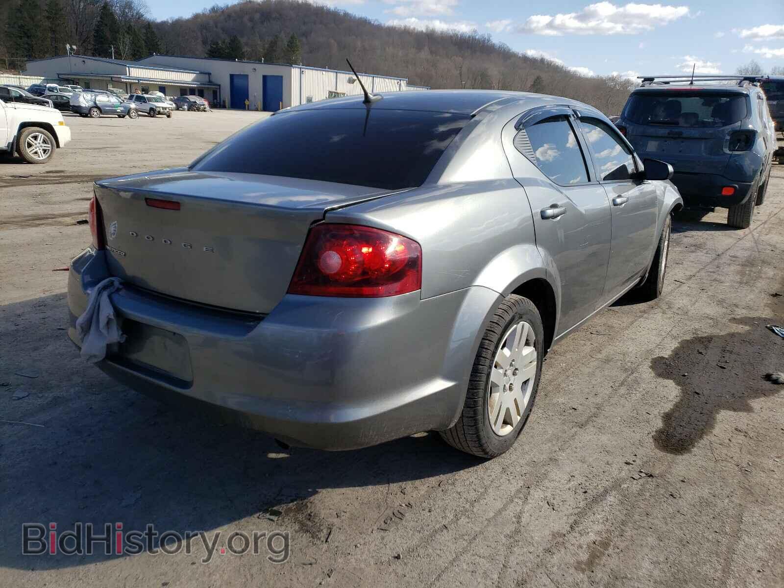 2012 DODGE AVENGER - VIN: 1C3CDZAB2CN110629 - Фото 4
