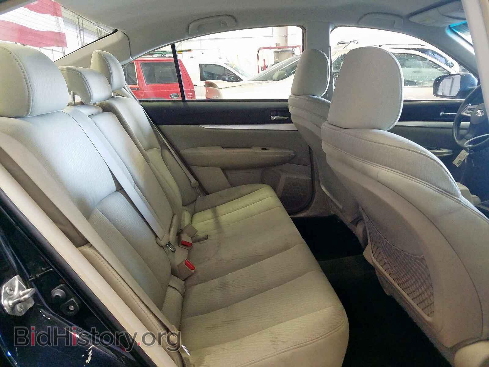2012 SUBARU LEGACY - VIN: 4S3BMBA64C3021853 - Фото 6