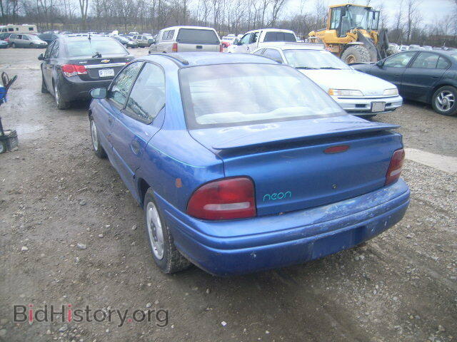 1996 DODGE NEON - VIN: 3B3ES47C3TT233452 - Фото 3