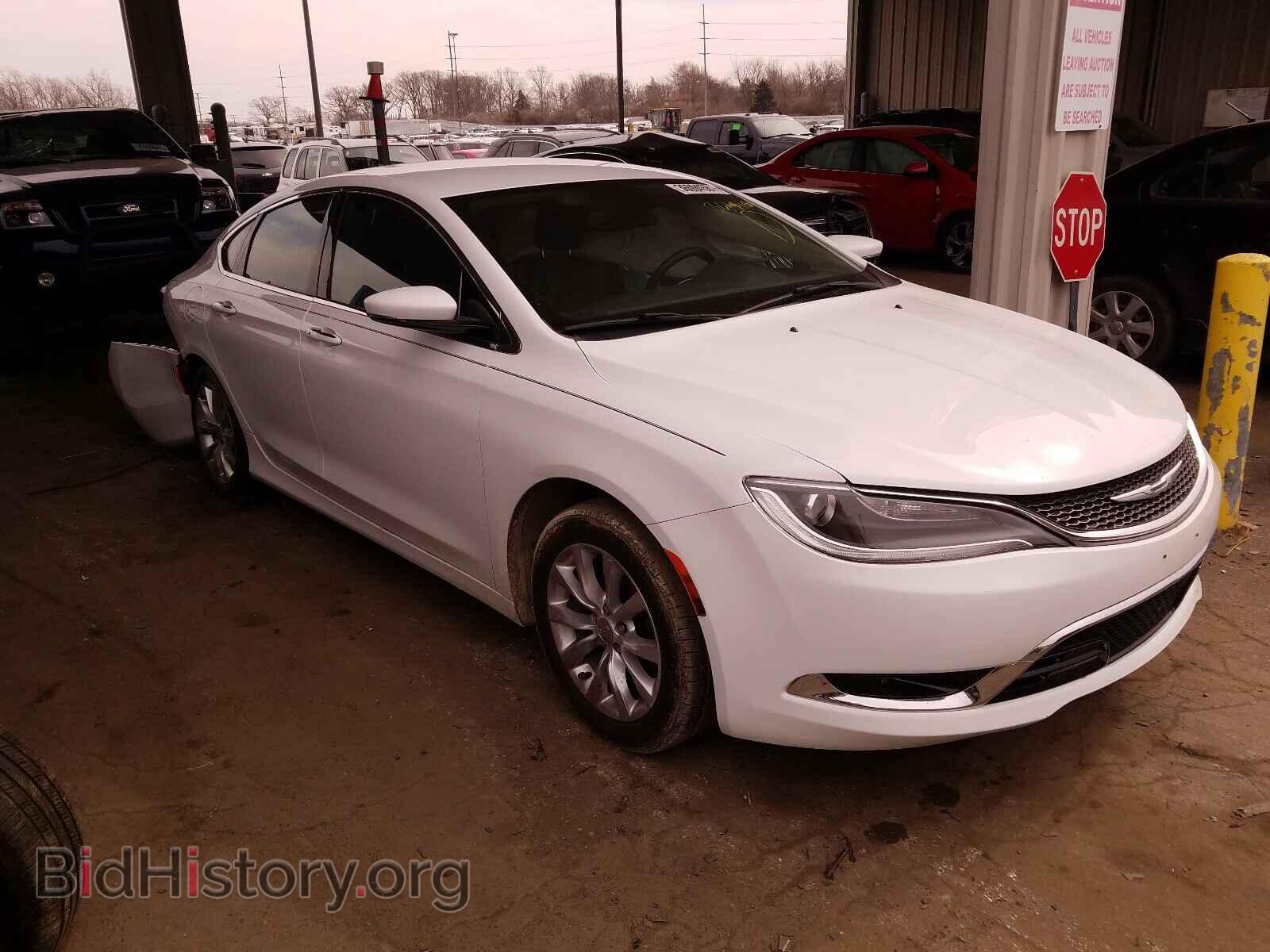 Фотография 1C3CCCCB9FN593666 - CHRYSLER 200 2015