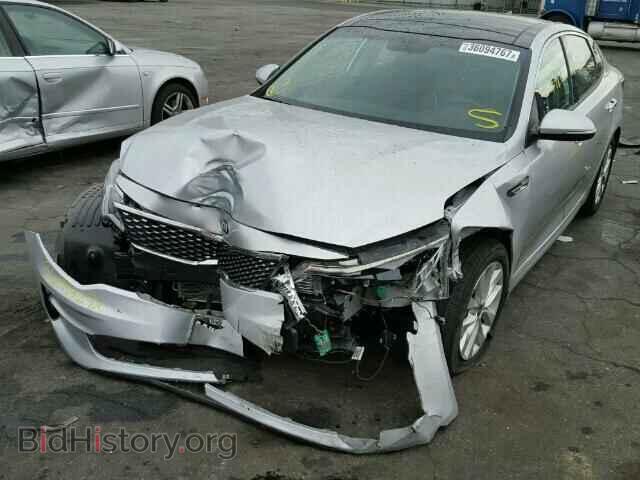 2016 KIA OPTIMA - VIN: 5XXGU4L33GG065711 - Фото 2