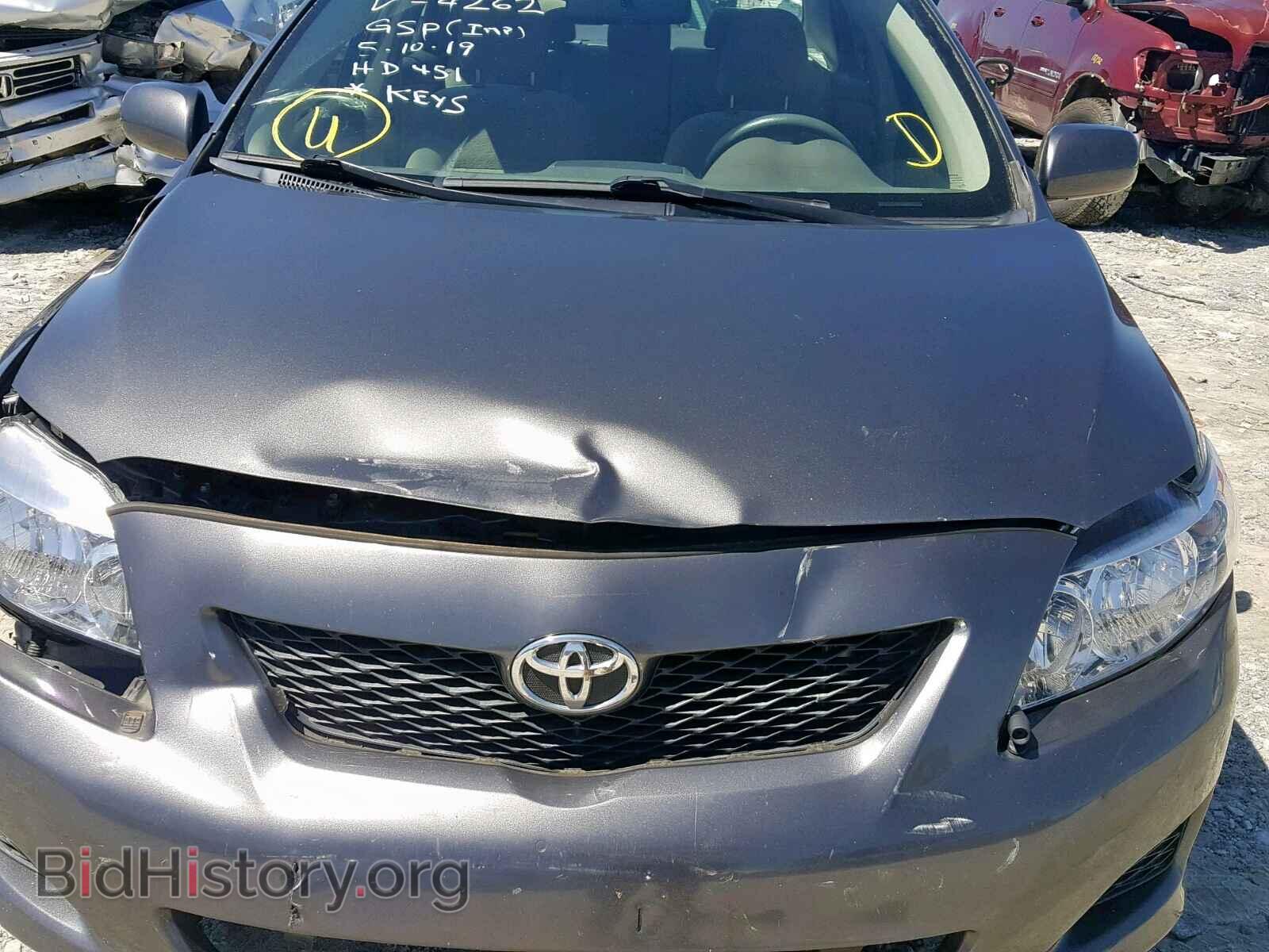 2009 TOYOTA COROLLA BA - VIN: JTDBL40E399084262 - Фото 7