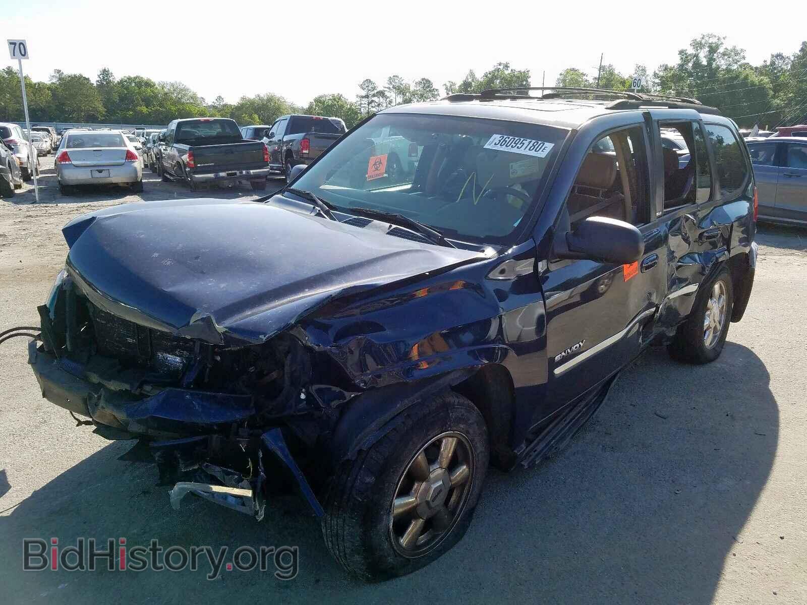2002 GMC ENVOY - VIN: 1GKDT13S322502847 - Фото 2