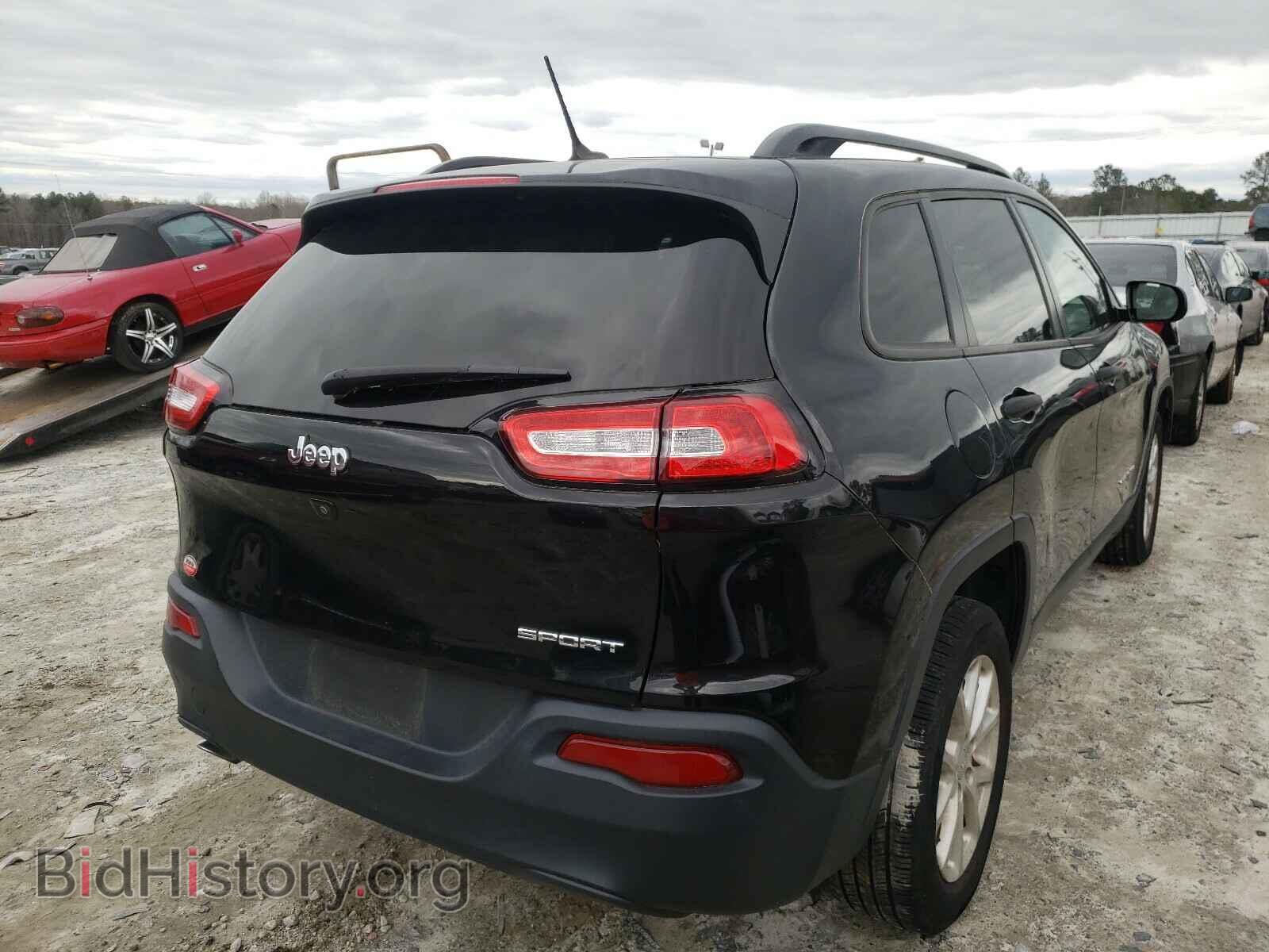 2016 JEEP CHEROKEE - VIN: 1C4PJLAB4GW264682 - Фото 4