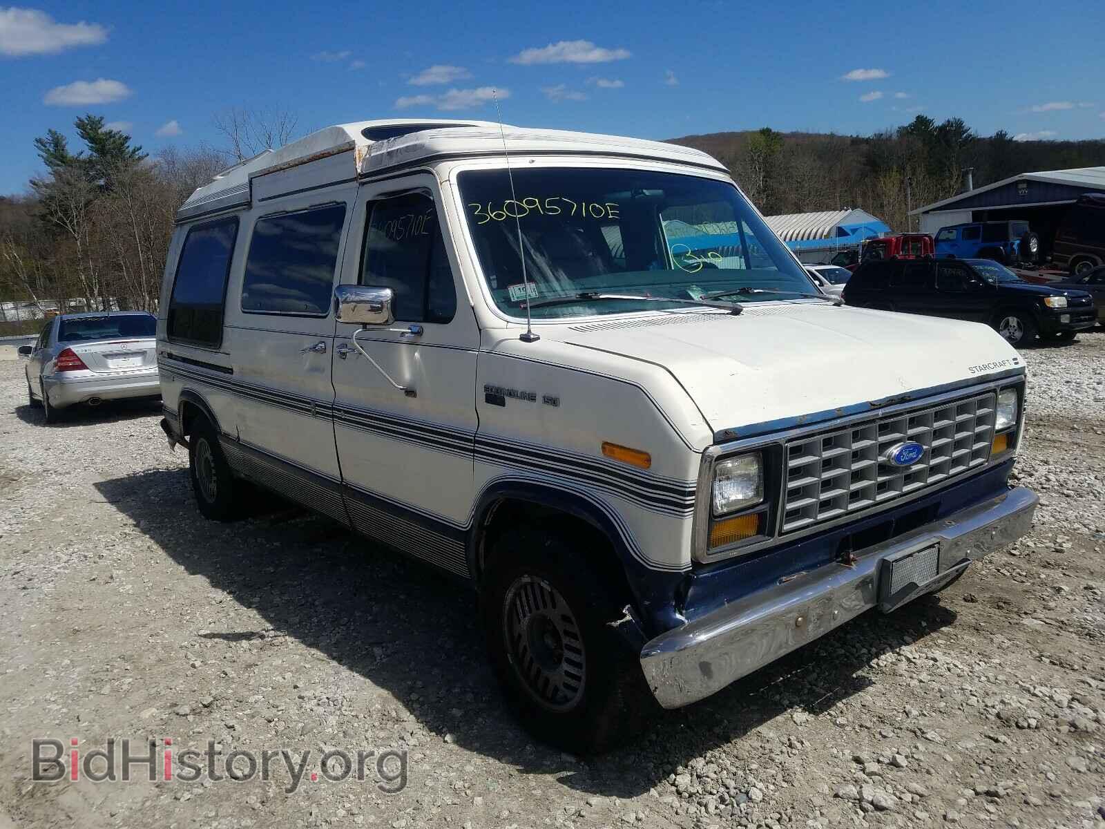 Photo 1FDEE14N3KHB76026 - FORD ECONOLINE 1989