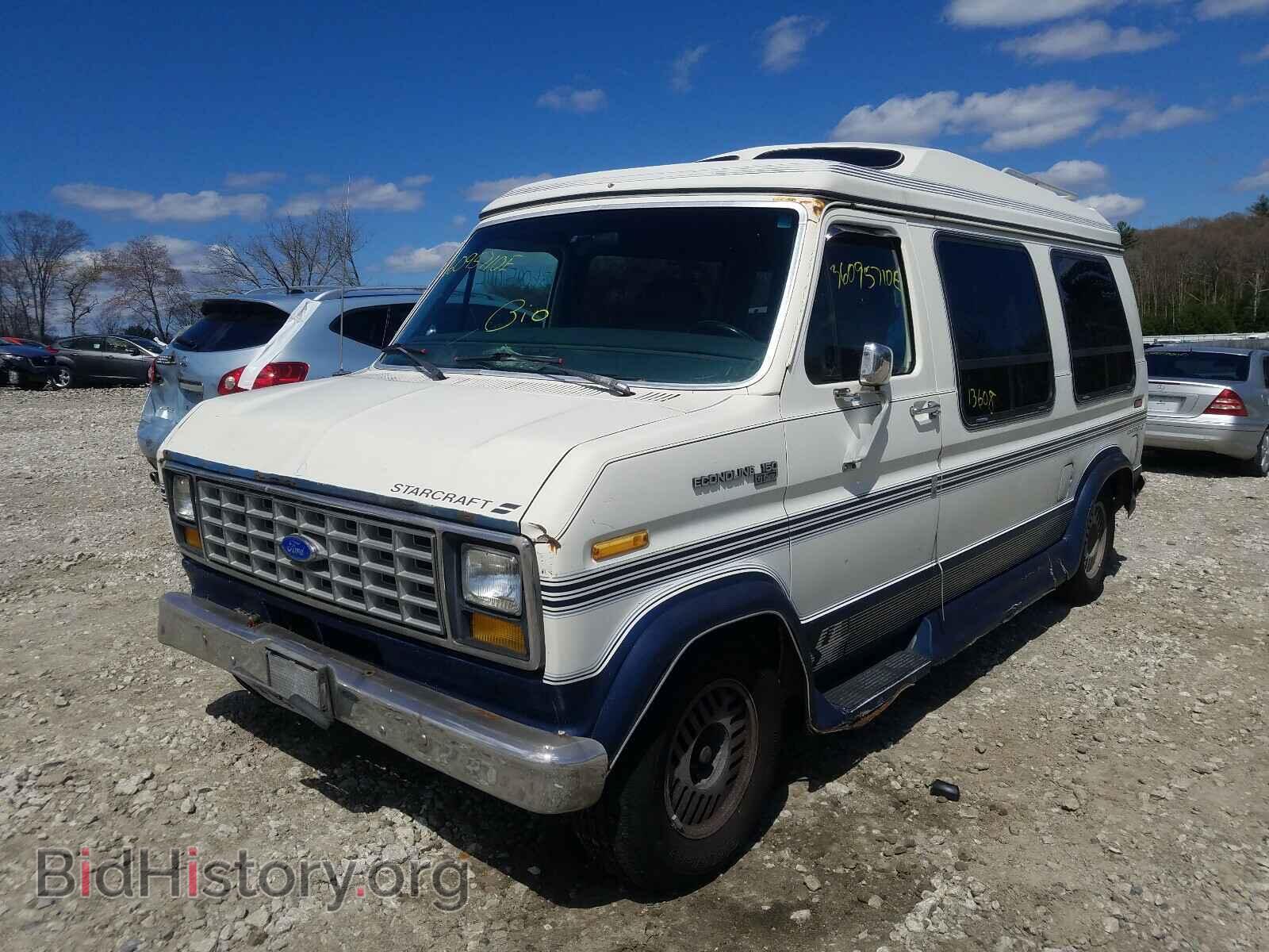1989 FORD ECONOLINE - VIN: 1FDEE14N3KHB76026 - Фото 2
