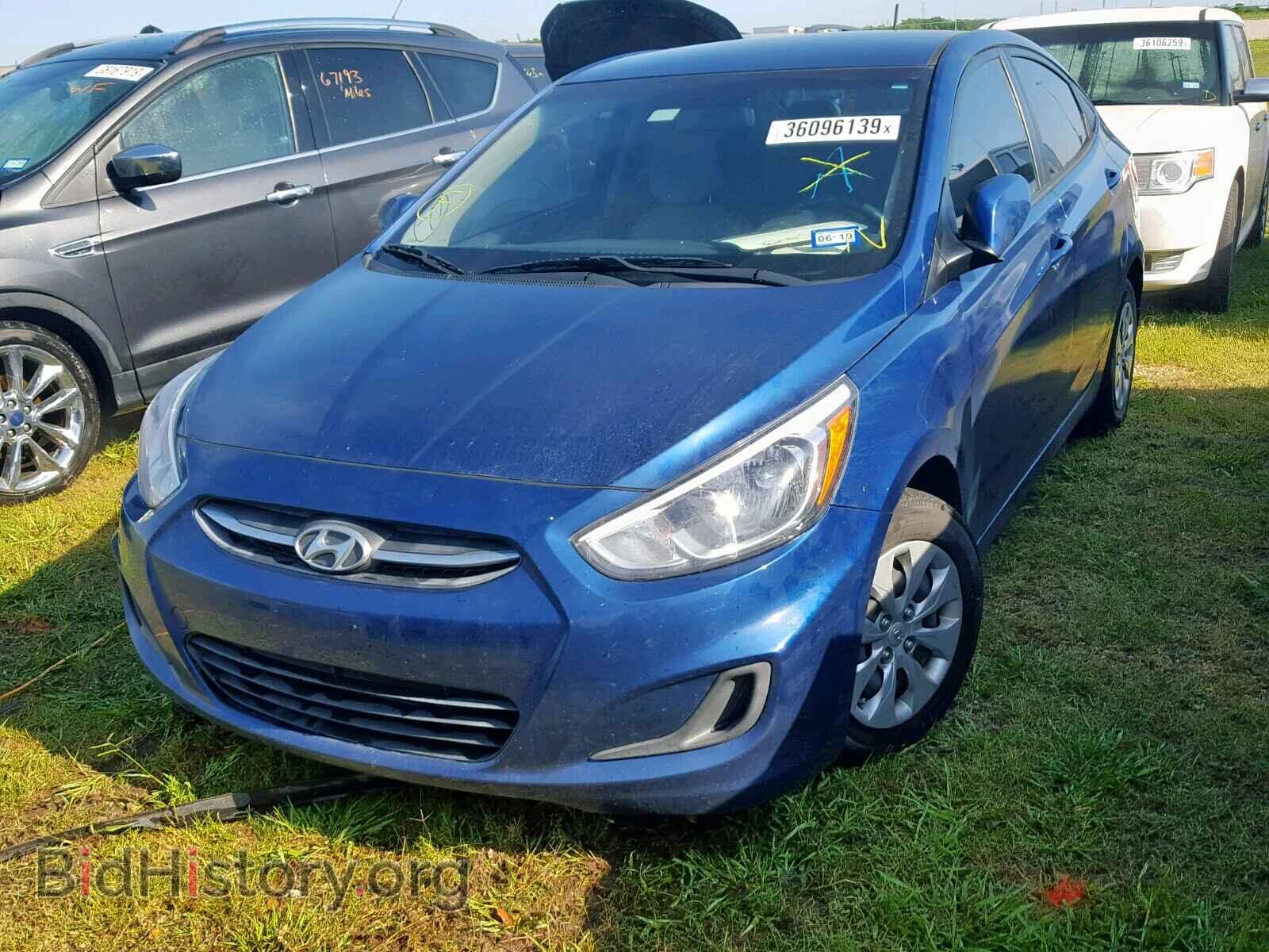 2016 HYUNDAI ACCENT - VIN: KMHCT4AEXGU048688 - Фото 2