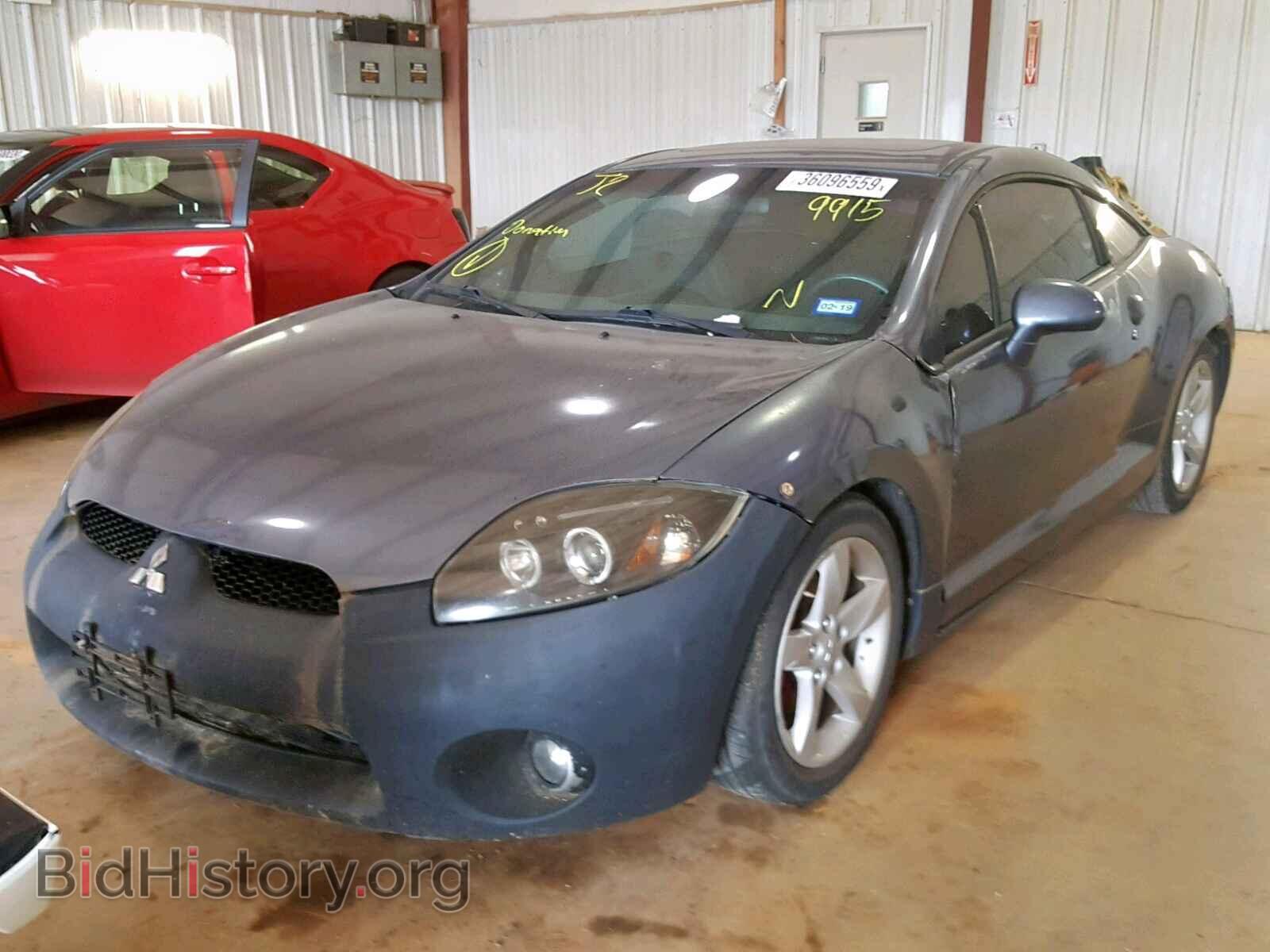 2007 MITSUBISHI ECLIPSE - VIN: 4A3AK24F67E019915 - Фото 2