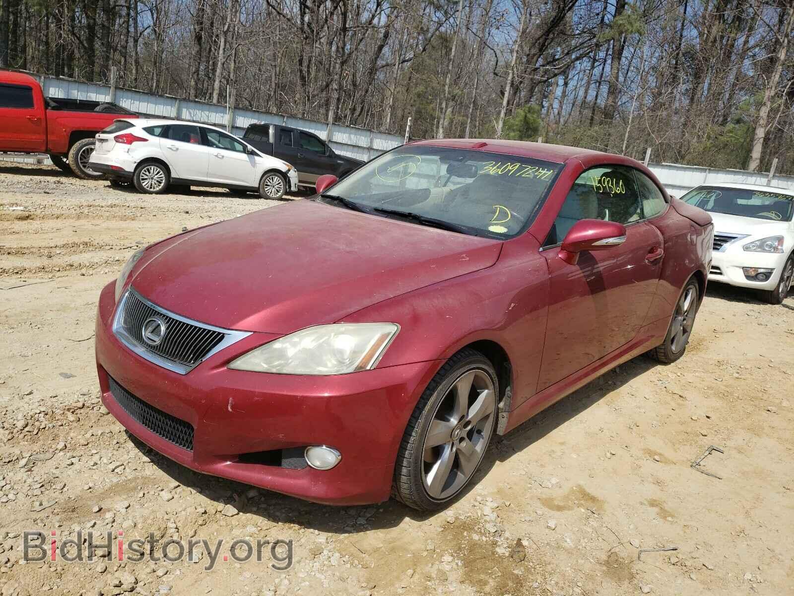 2010 LEXUS IS - VIN: JTHFF2C29A2500955 - Фото 2