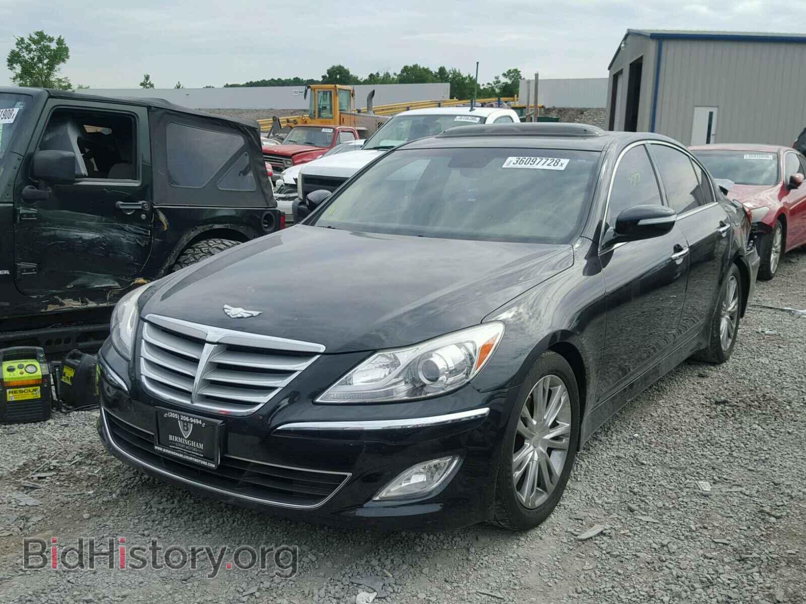 2014 HYUNDAI GENESIS - VIN: KMHGC4DD6EU264782 - Фото 2