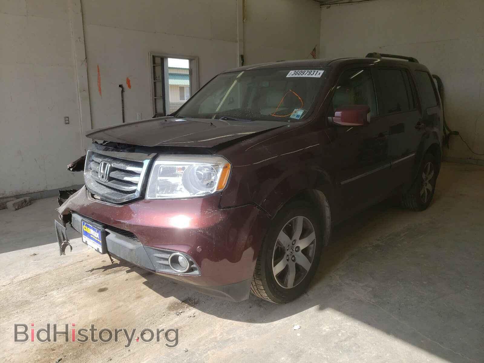 2012 HONDA PILOT - VIN: 5FNYF4H91CB071094 - Фото 2