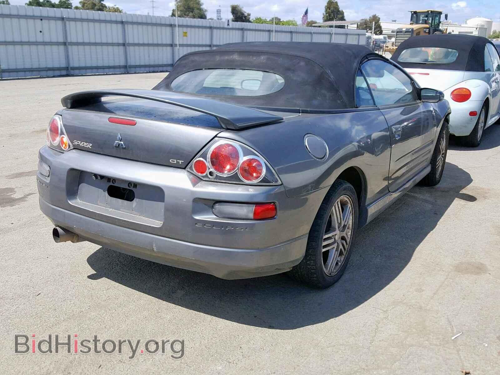 2004 MITSUBISHI ECLIPSE - VIN: 4A3AE55H84E037918 - Фото 4