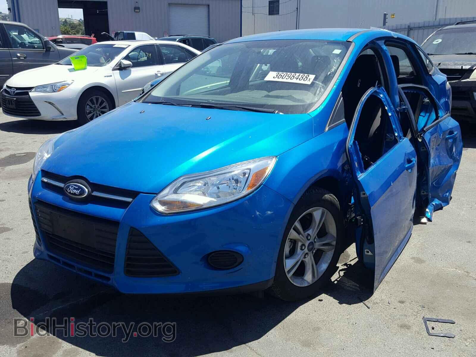 2014 FORD FOCUS - VIN: 1FADP3F28EL433004 - Фото 2