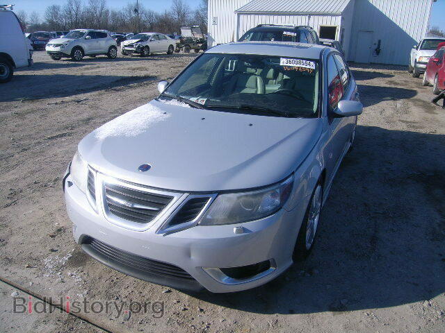 2008 SAAB 9 3 - VIN: YS3FH41U381105514 - Фото 2