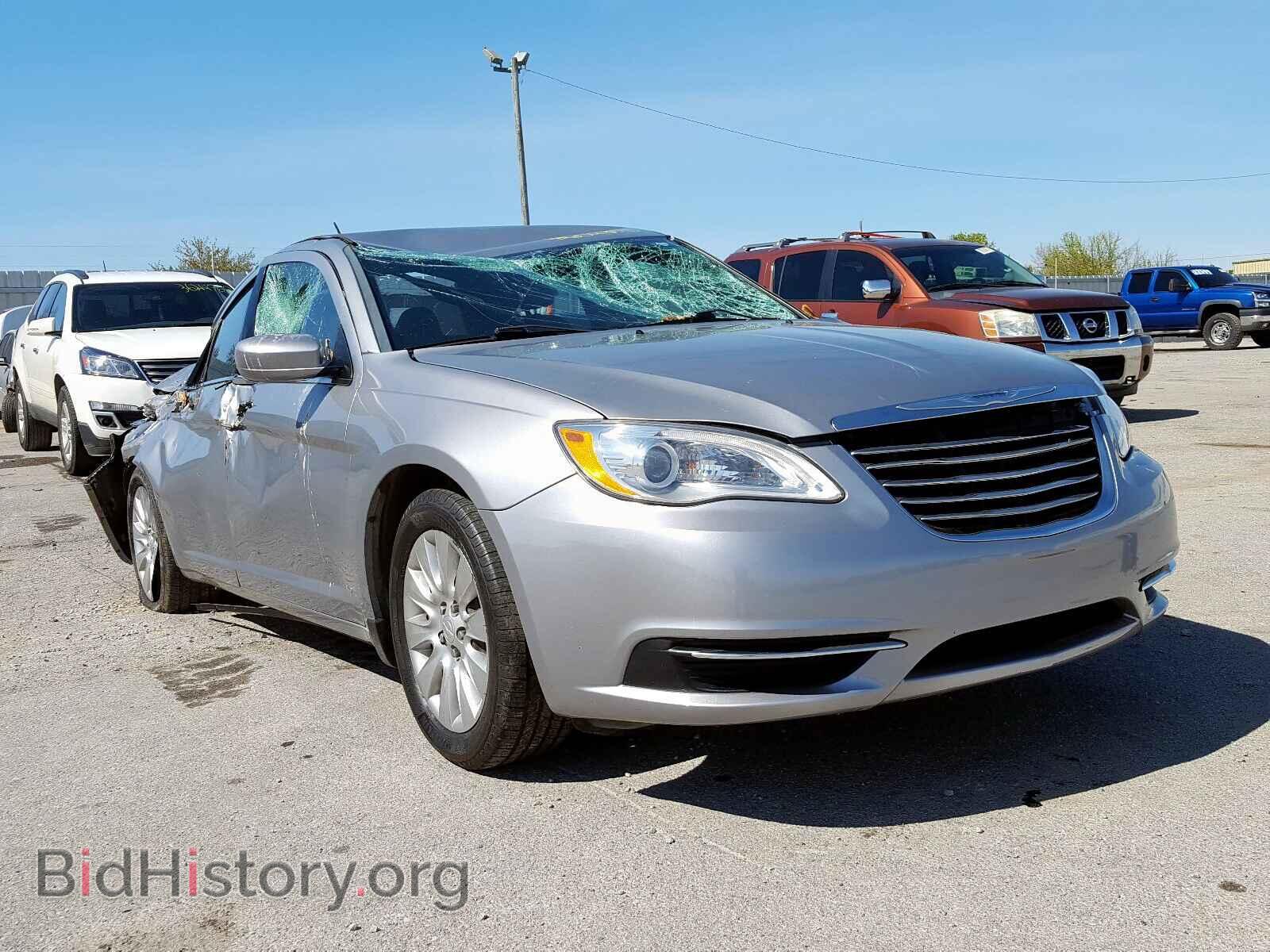 Фотография 1C3CCBAB2EN208881 - CHRYSLER 200 2014