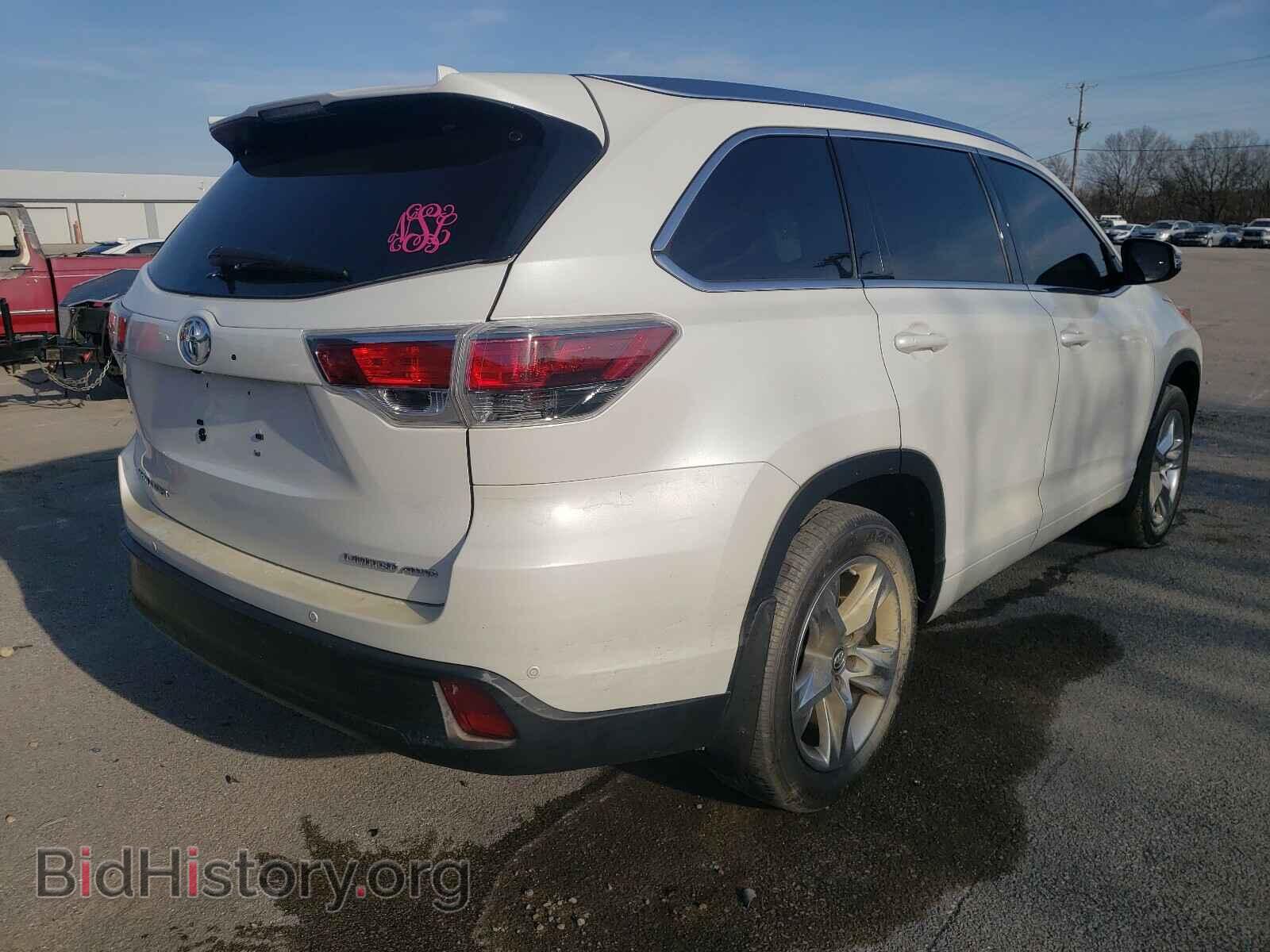 2016 TOYOTA HIGHLANDER - VIN: 5TDDKRFH3GS292747 - Фото 4