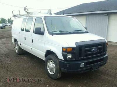 2010 Ford ECONOLINE, white — VIN 1FTNE2EL0ADA60148, Copart