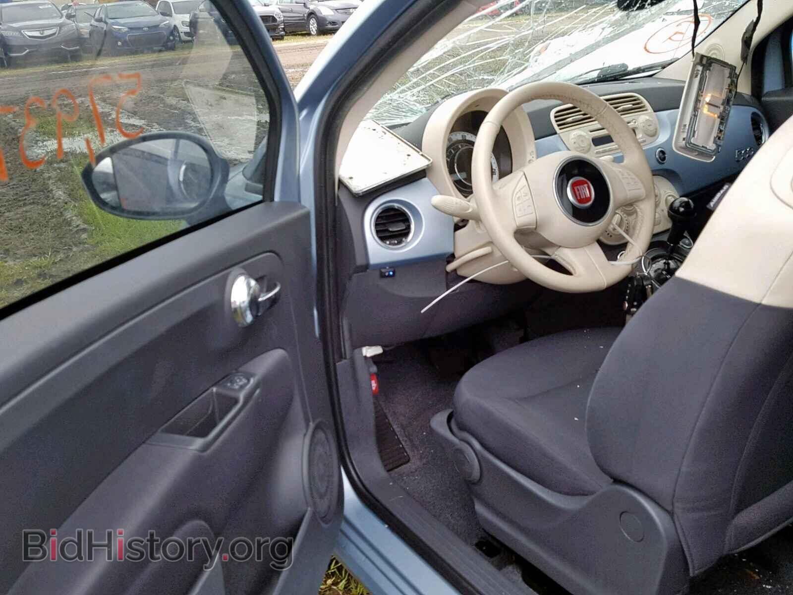 2015 FIAT 500 - VIN: 3C3CFFAR3FT504506 - Фото 9