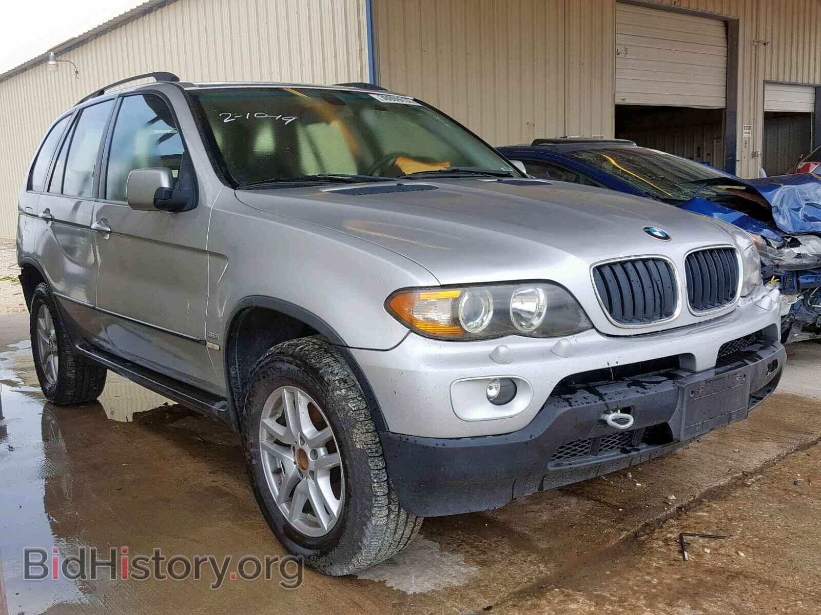 Photo 5UXFA13545LU47584 - BMW X5 2005