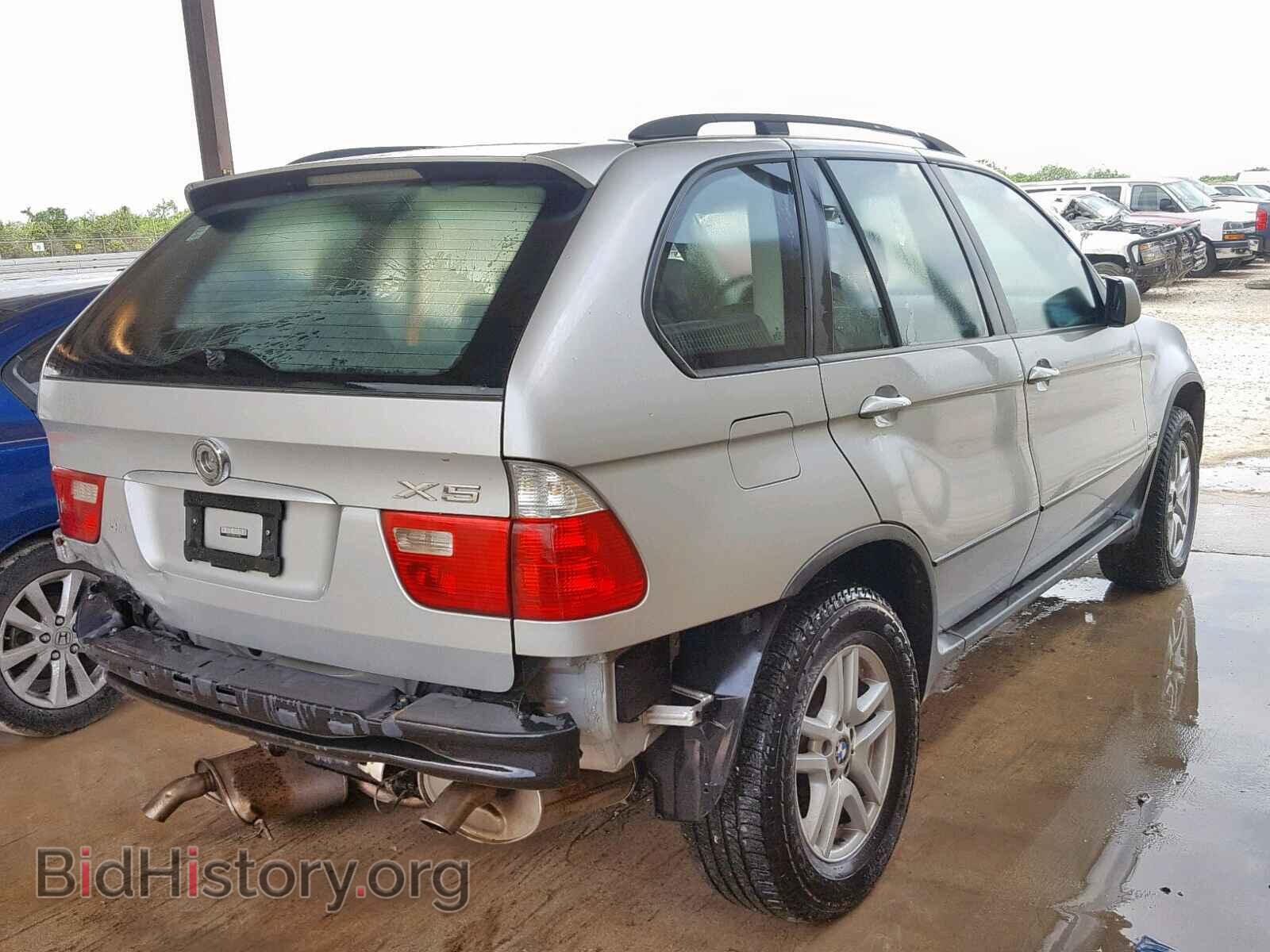 2005 BMW X5 - VIN: 5UXFA13545LU47584 - Фото 4