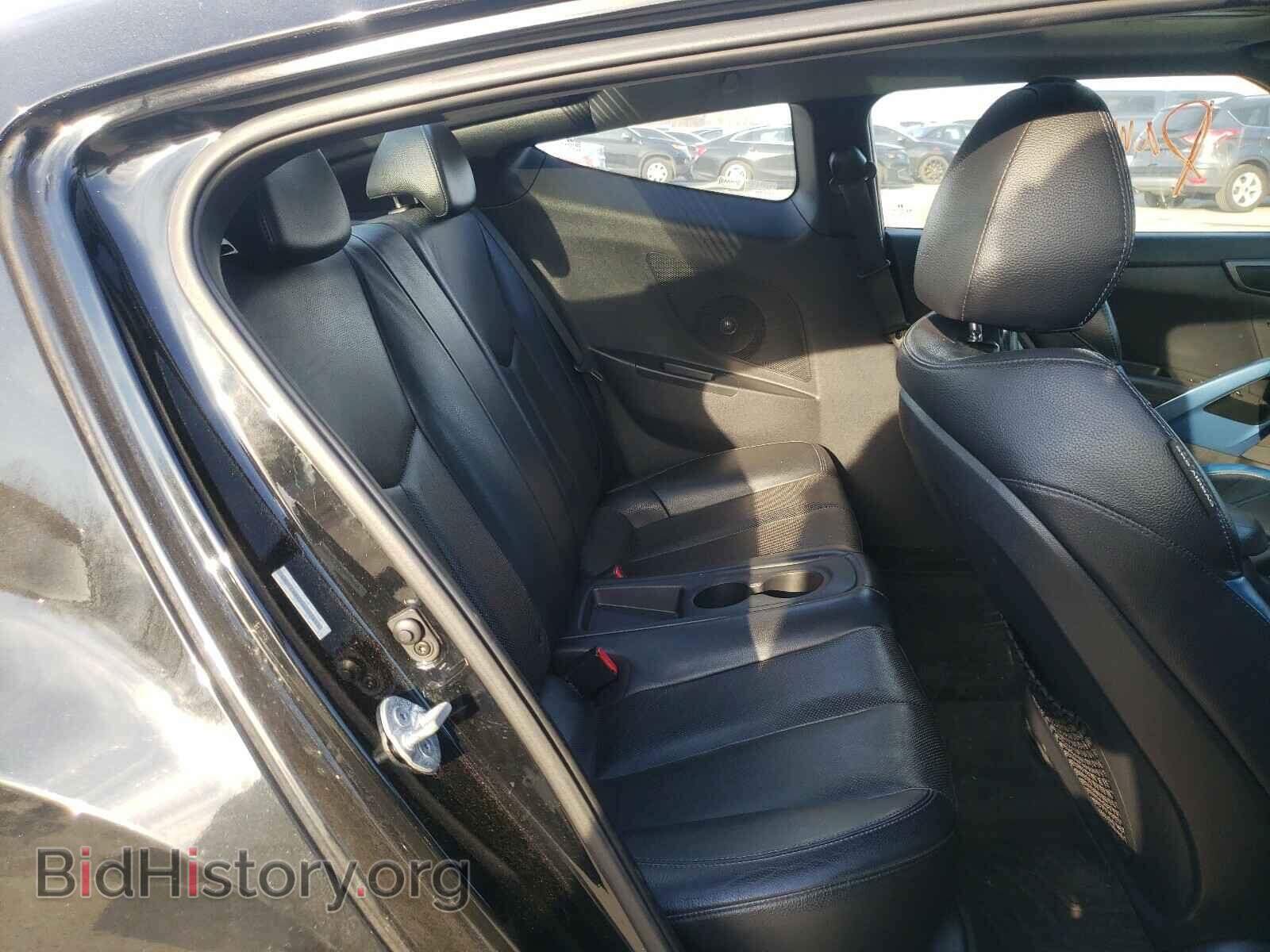 2013 HYUNDAI VELOSTER - VIN: KMHTC6AE2DU117493 - Фото 6