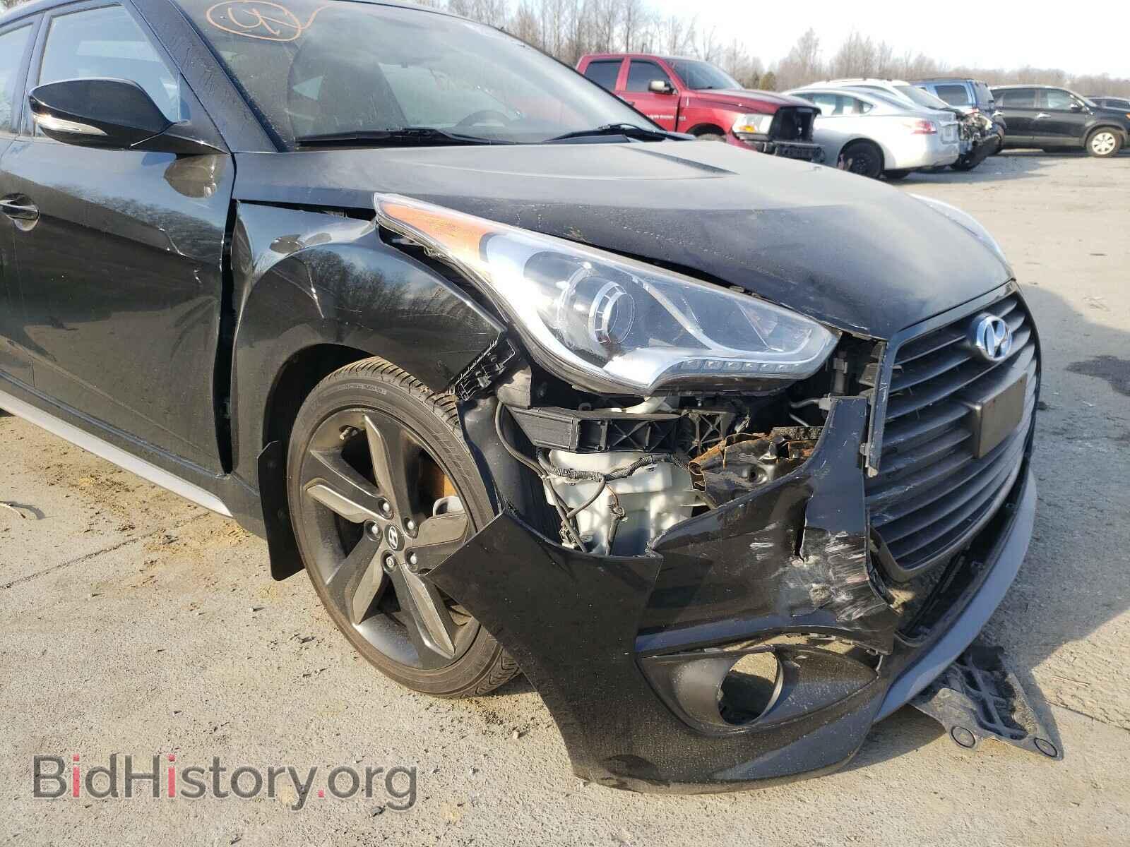 2013 HYUNDAI VELOSTER - VIN: KMHTC6AE2DU117493 - Фото 9