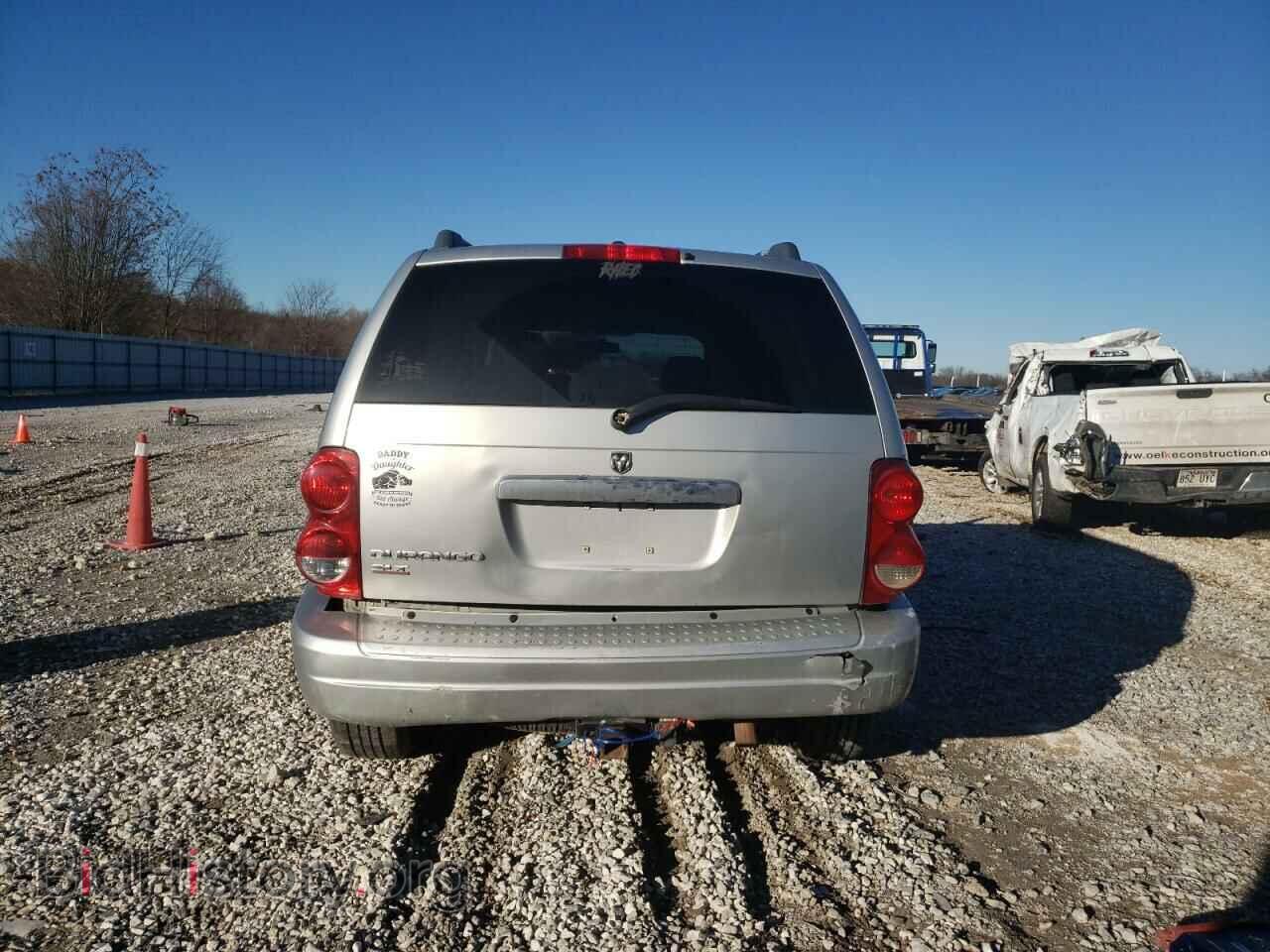2006 DODGE DURANGO - VIN: 1D4HB48N16F193630 - Фото 6