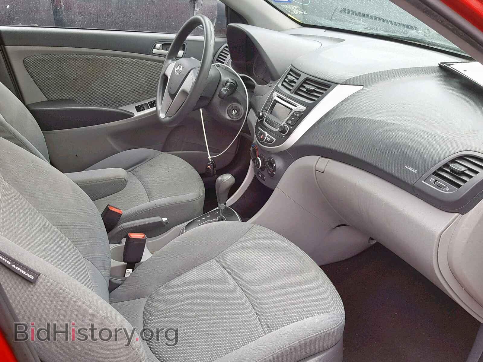 2014 HYUNDAI ACCENT - VIN: KMHCT4AE3EU586887 - Фото 5