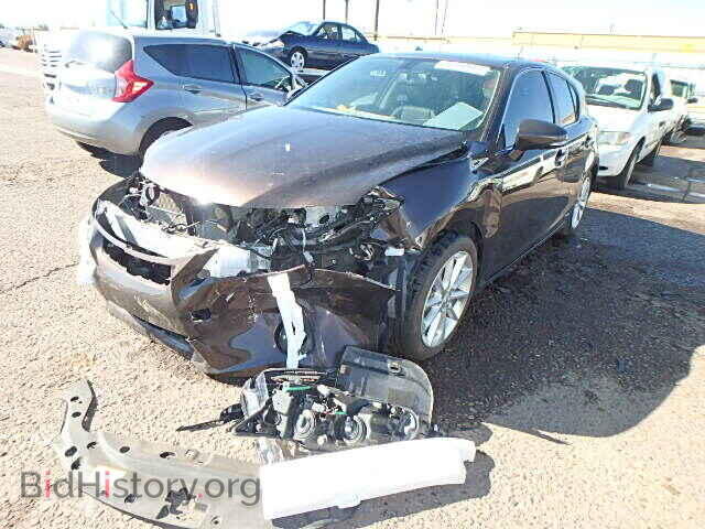 2011 LEXUS CT 200 - VIN: JTHKD5BH6B2038724 - Фото 2