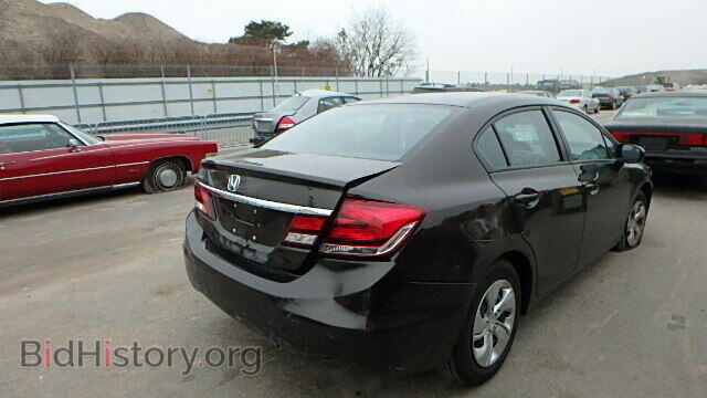 2014 HONDA CIVIC - VIN: 2HGFB2F59EH535335 - Фото 4