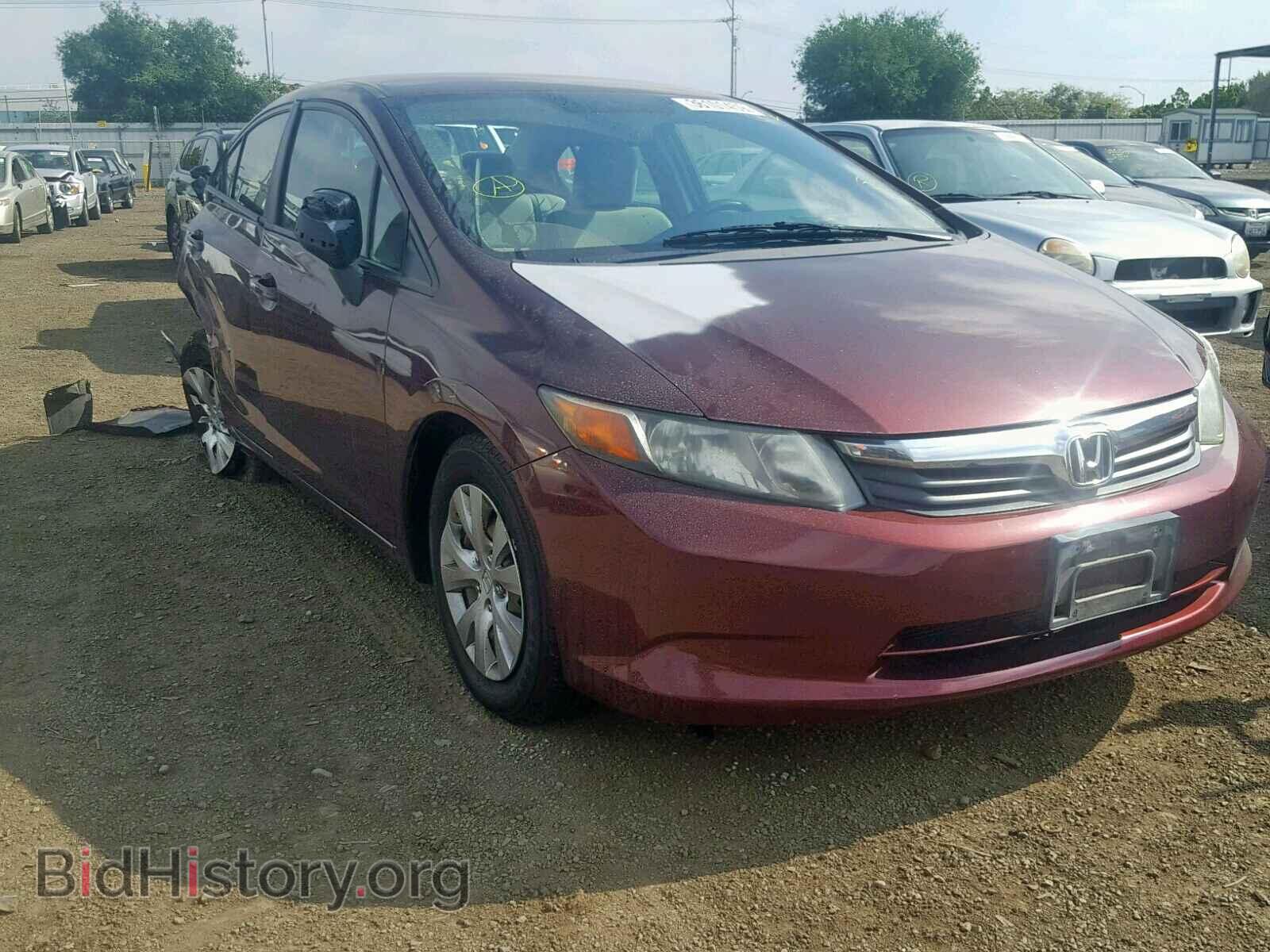 Photo 19XFB2F56CE349050 - HONDA CIVIC LX 2012