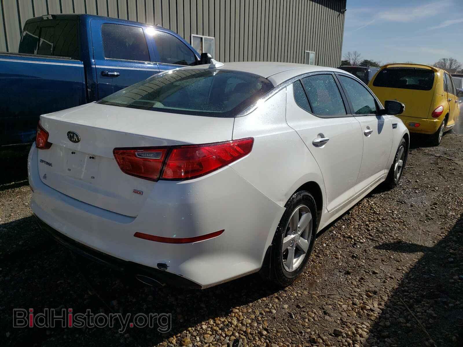 2015 KIA OPTIMA - VIN: 5XXGM4A78FG421283 - Фото 4