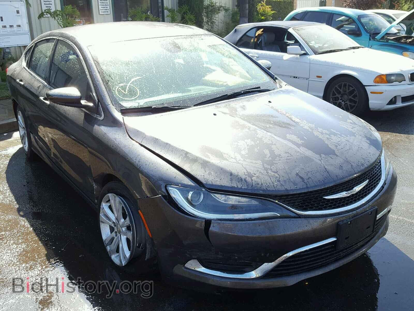 Фотография 1C3CCCABXGN153010 - CHRYSLER 200 2016