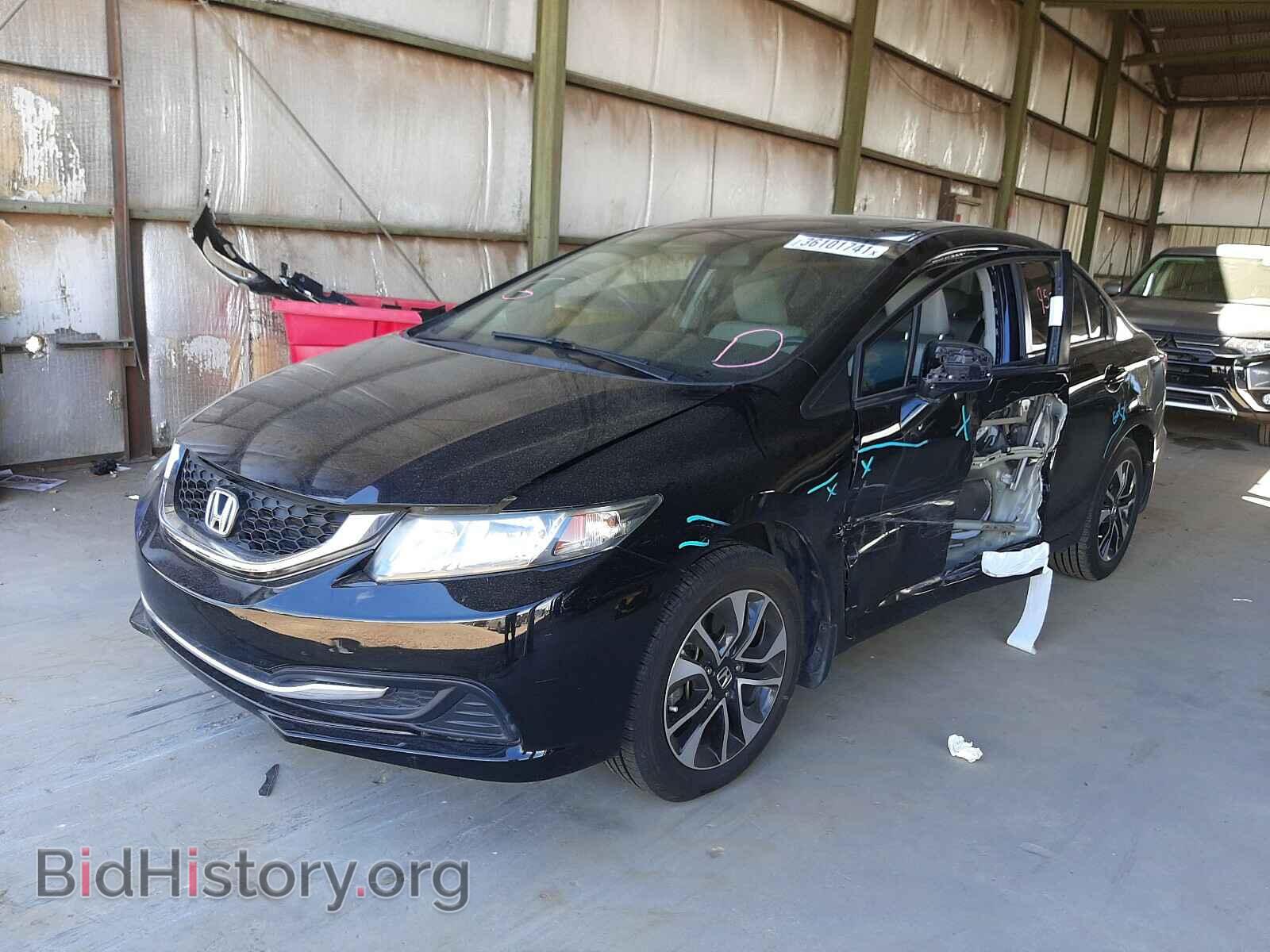 2014 HONDA CIVIC - VIN: 19XFB2F82EE007284 - Фото 2