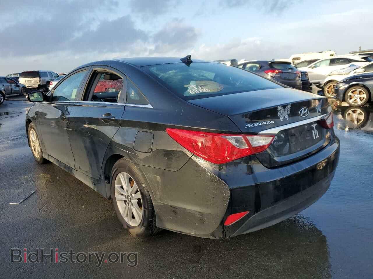 2014 HYUNDAI SONATA - VIN: 5NPEB4AC0EH907549 - Фото 2