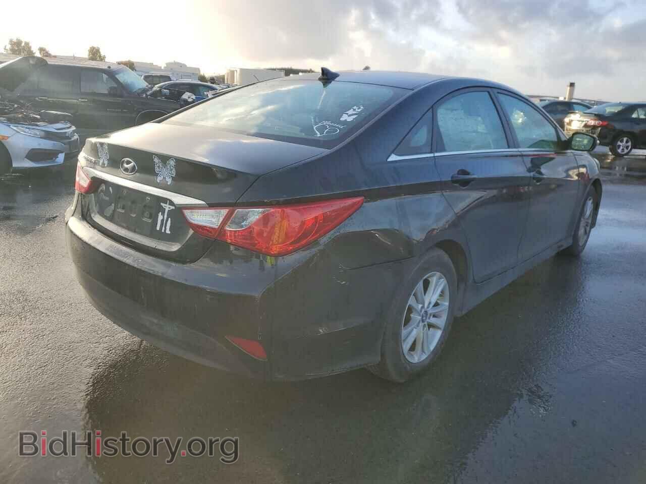 2014 HYUNDAI SONATA - VIN: 5NPEB4AC0EH907549 - Фото 3