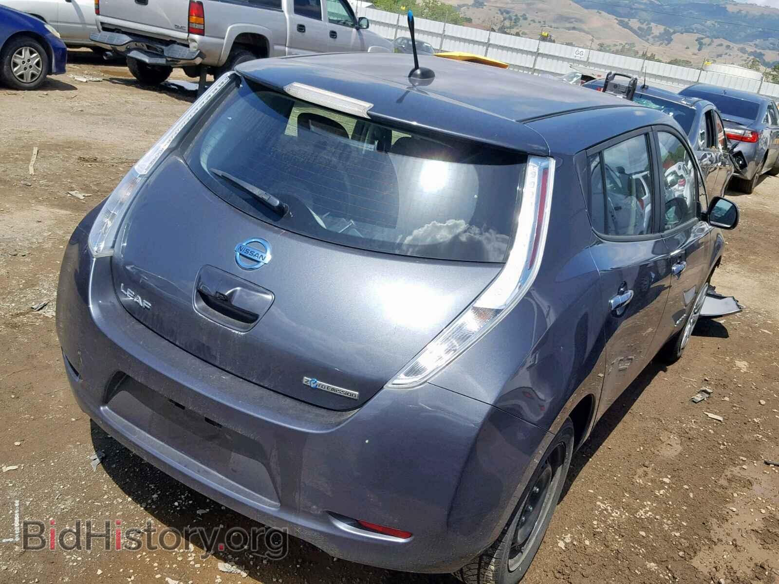 2013 NISSAN LEAF - VIN: 1N4AZ0CP2DC419111 - Фото 4