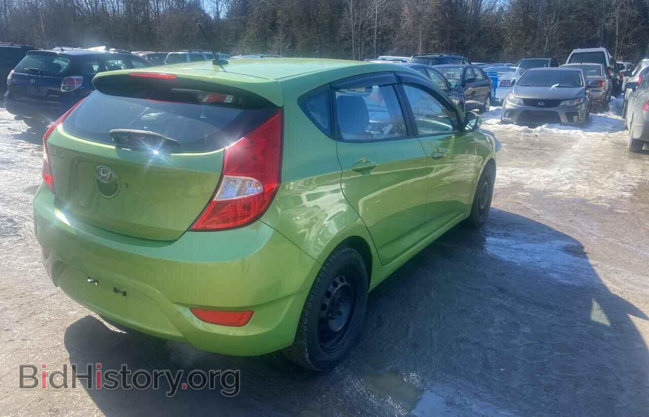 2012 HYUNDAI ACCENT - VIN: KMHCU5AE5CU049650 - Фото 4