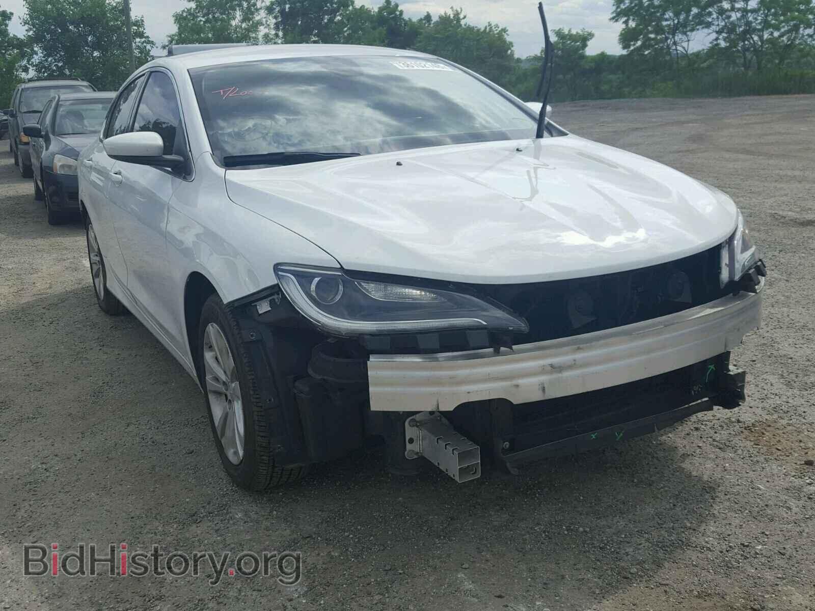 Photo 1C3CCCABXFN724073 - CHRYSLER 200 2015