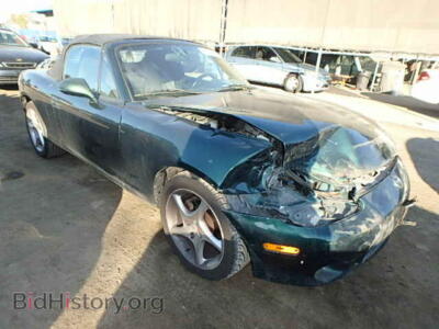 2003 Mazda MIATA Miata/LS, зеленый — VIN JM1NB353930311192, Copart