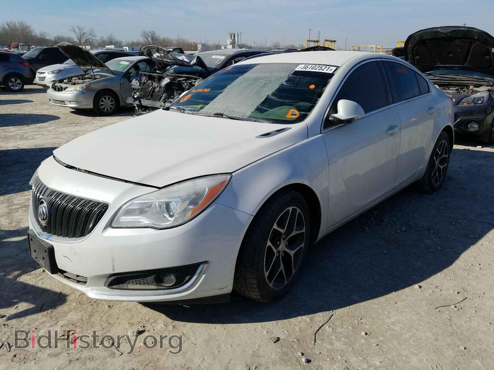 2017 BUICK REGAL - VIN: 2G4GL5EX2H9102342 - Фото 2