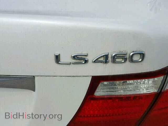 2008 LEXUS LS460 - VIN: JTHBL46F085059906 - Фото 9
