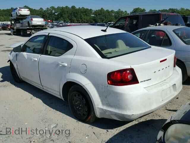 2014 DODGE AVENGER - VIN: 1C3CDZAB2EN216923 - Фото 3