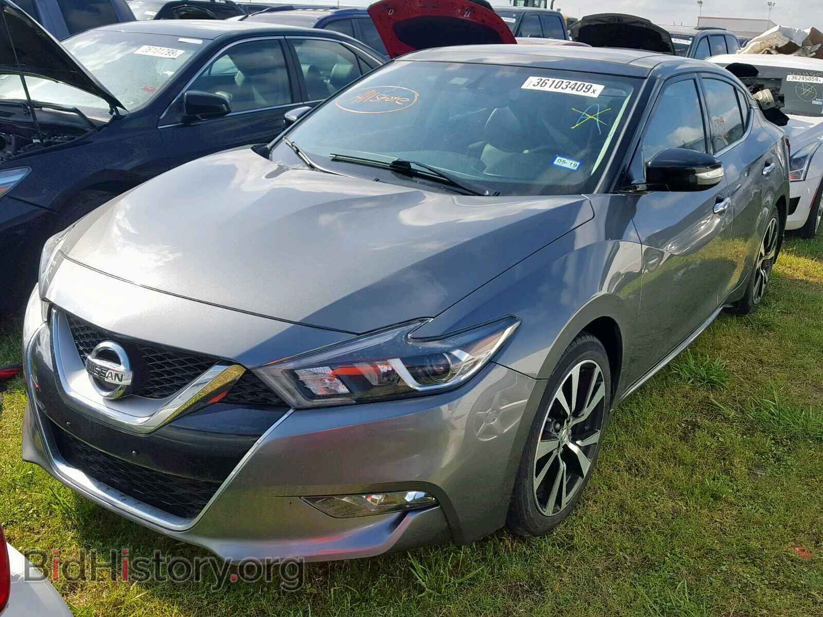 2017 Nissan MAXIMA (VIN 1N4AA6AP9HC447801) — фото 2 из 9